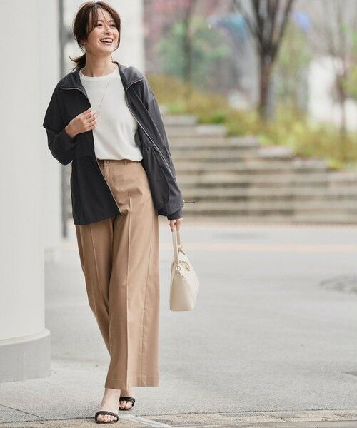 S size ONWARD(小さいサイズ) / エスサイズオンワード その他パンツ | エアリーストレッチ ワイドパンツ | 詳細14