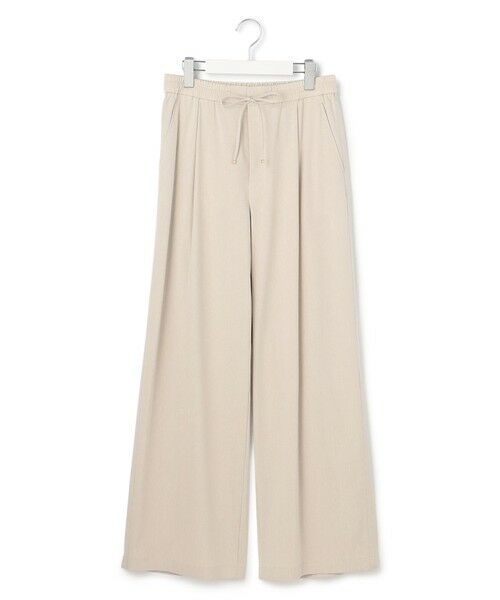 S size ONWARD(小さいサイズ) / エスサイズオンワード その他パンツ | ナチュラルスラブストレッチ ワイドパンツ | 詳細8