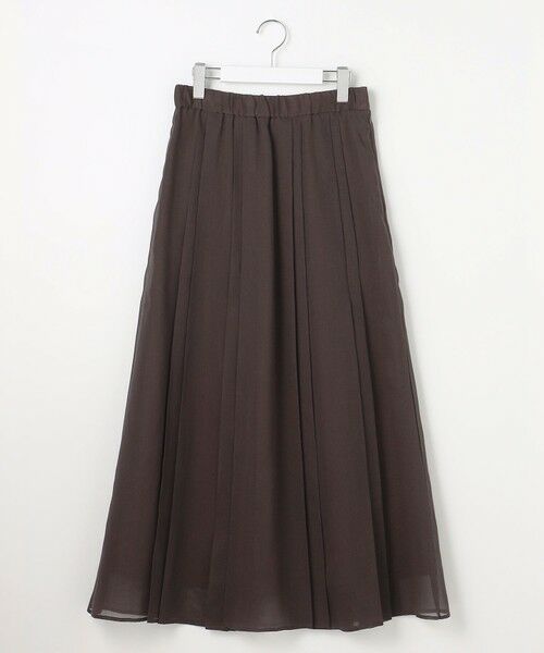 S size ONWARD(小さいサイズ) / エスサイズオンワード ミニ・ひざ丈スカート | 【カタログ掲載】オーガンジープリーツ スカート | 詳細20