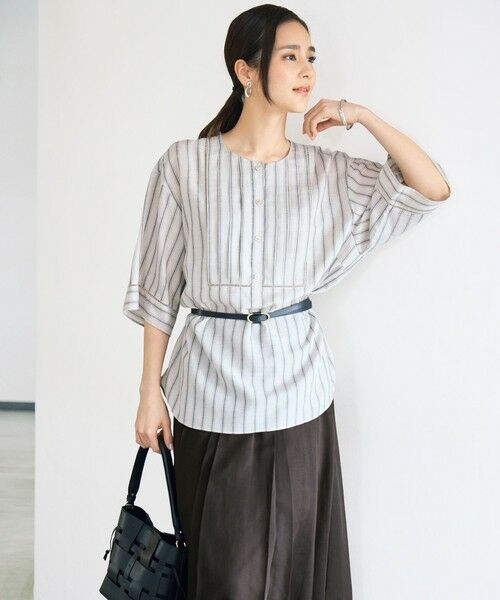 S size ONWARD(小さいサイズ) / エスサイズオンワード ミニ・ひざ丈スカート | 【カタログ掲載】オーガンジープリーツ スカート | 詳細17