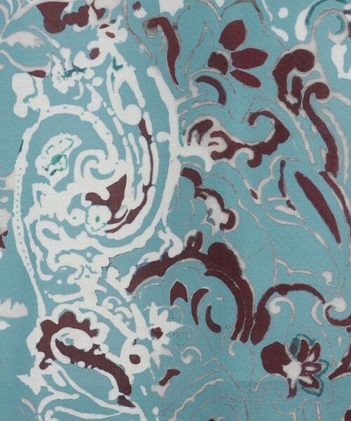 S size ONWARD(小さいサイズ) / エスサイズオンワード ミニ・ひざ丈スカート | Ericaランダムペイズリープリント フレアスカート | 詳細12