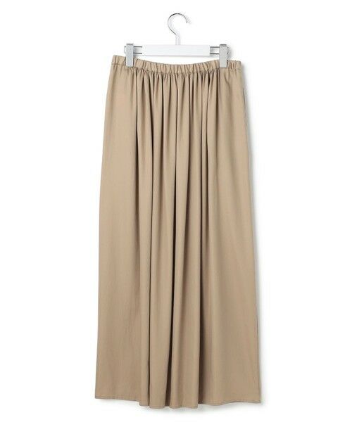 S size ONWARD(小さいサイズ) / エスサイズオンワード ミニ・ひざ丈スカート | シルキーサテン ギャザースカート | 詳細13