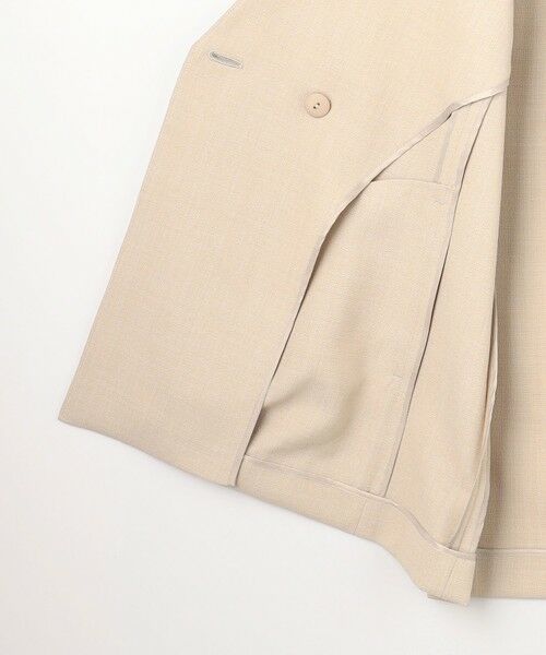 S size ONWARD(小さいサイズ) / エスサイズオンワード ベスト | 【カタログ掲載】リラックスバスケットノーカラー ジレ | 詳細9