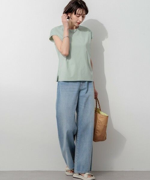 S size ONWARD(小さいサイズ) / エスサイズオンワード カットソー | ハイエンド フレンチスリーブ Tシャツ | 詳細16