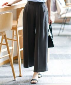 S size ONWARD(小さいサイズ) / エスサイズオンワード その他パンツ | 【ウエストサイズ調整可】アーバンクールタッチ パンツ