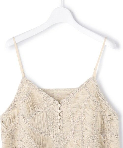 S size ONWARD(小さいサイズ) / エスサイズオンワード シャツ・ブラウス | シフォンエンブロイダリー キャミソール | 詳細9