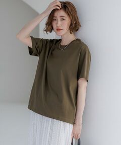 S size ONWARD(小さいサイズ) / エスサイズオンワード カットソー | シルキータッチ ベーシック Tシャツ