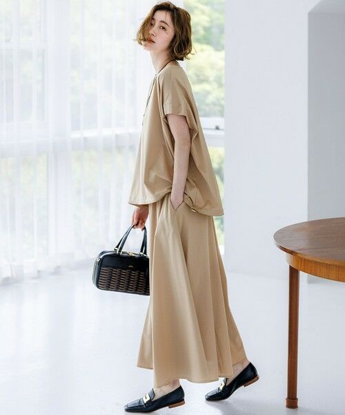 S size ONWARD(小さいサイズ) / エスサイズオンワード カットソー | シルキータッチ ドロスト カットソー | 詳細3