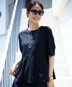 S size ONWARD(小さいサイズ) / エスサイズオンワード カットソー | 【一部店舗＆WEB限定】ペプラム Tシャツ