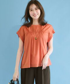 S size ONWARD(小さいサイズ) / エスサイズオンワード シャツ・ブラウス | アキハコンビ ギャザーデザイン ブラウス