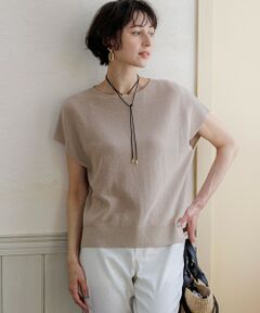 S size ONWARD(小さいサイズ) / エスサイズオンワード ニット・セーター | 【一部予約/WEB&一部店舗限定】クレープコットン アゼラメ ニット