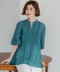 S size ONWARD(小さいサイズ) / エスサイズオンワード シャツ・ブラウス | 【WEB&一部店舗限定】はしごレース シアー トップス