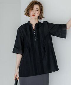 S size ONWARD(小さいサイズ) / エスサイズオンワード シャツ・ブラウス | 【WEB&一部店舗限定】はしごレース シアー トップス