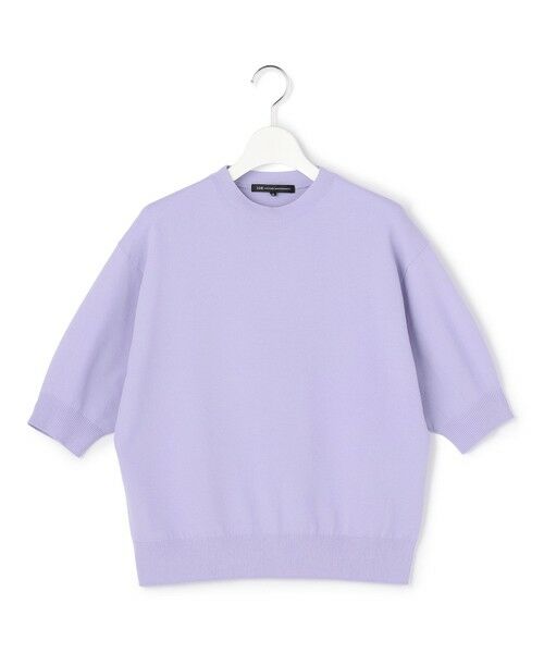 S size ONWARD(小さいサイズ) / エスサイズオンワード ニット・セーター | セミマットフリゼ リラクシー ニット Tシャツ | 詳細16