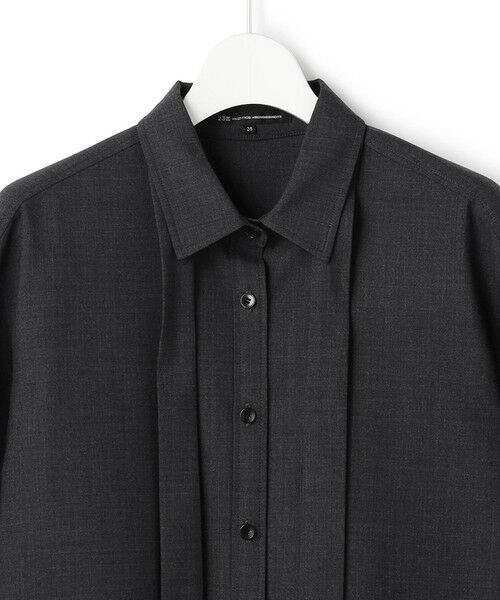 S size ONWARD(小さいサイズ) / エスサイズオンワード シャツ・ブラウス | TWマットクロス ボウタイデザイン シャツ | 詳細11