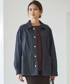 S size ONWARD(小さいサイズ) / エスサイズオンワード その他アウター | 【SLOW/一部店舗限定】SLOW DENIM ワークジャケット