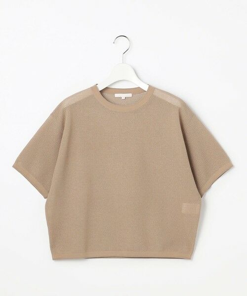S size ONWARD(小さいサイズ) / エスサイズオンワード ニット・セーター | 【カタログ掲載】シアーメッシュニット Tシャツ | 詳細11