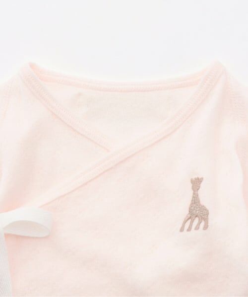 Sophie la girafe / キリンのソフィー 肌着 | ☆ふんわり短肌着【日本製】 | 詳細2