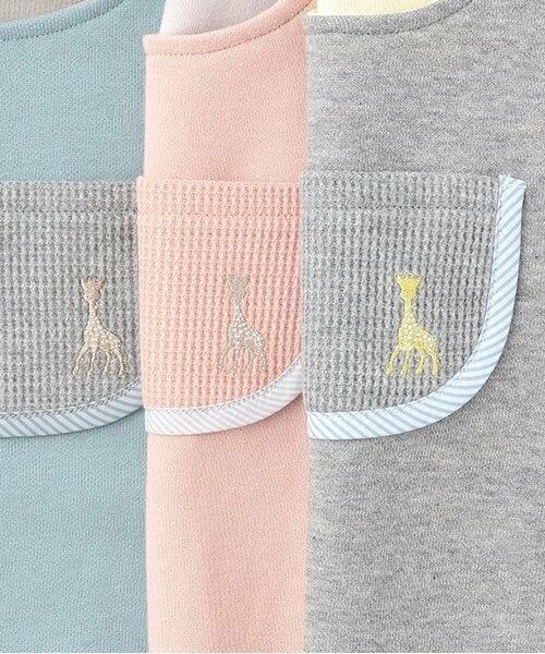 Sophie la girafe / キリンのソフィー サロペット・オールインワン | ミニ裏毛サロペット | 詳細4