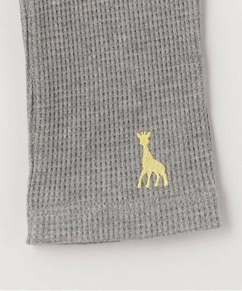 Sophie la girafe / キリンのソフィー レギンス・スパッツ | 9分丈ワッフルレギンス | 詳細3