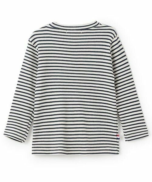 Sophie la girafe / キリンのソフィー Tシャツ | テレコボーダー長袖Tシャツ | 詳細1