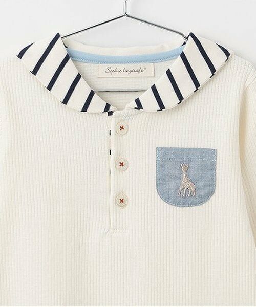 Sophie la girafe / キリンのソフィー シャツ・ブラウス | ボーダーセーラー長袖Tシャツ | 詳細2