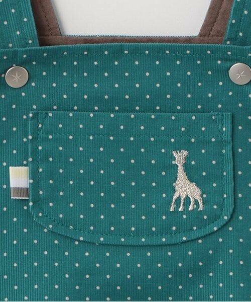 Sophie la girafe / キリンのソフィー ミニ丈・ひざ丈ワンピース | ジャンパースカート | 詳細5