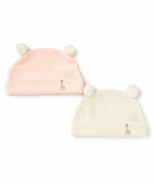 Sophie la girafe / キリンのソフィー ニットキャップ | ふわふわパイルキャップ | 詳細5