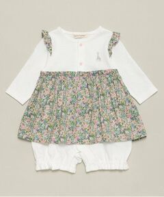 Sophie la girafe / キリンのソフィー ロンパース | ブライトスムース花柄ロンパース