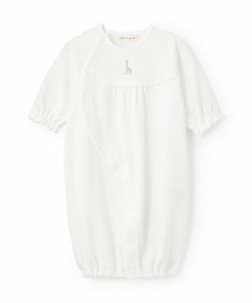 Sophie la girafe / キリンのソフィー ロンパース | ブライトスムース2WAYオール（オフ ホワイト）
