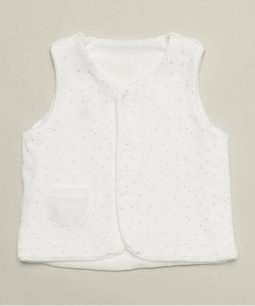 Sophie la girafe / キリンのソフィー ベビー・キッズウエア | スターダストリバーシブルパイルベスト | 詳細2