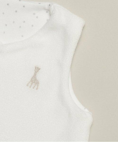Sophie la girafe / キリンのソフィー ベビー・キッズウエア | スターダストリバーシブルパイルベスト | 詳細5