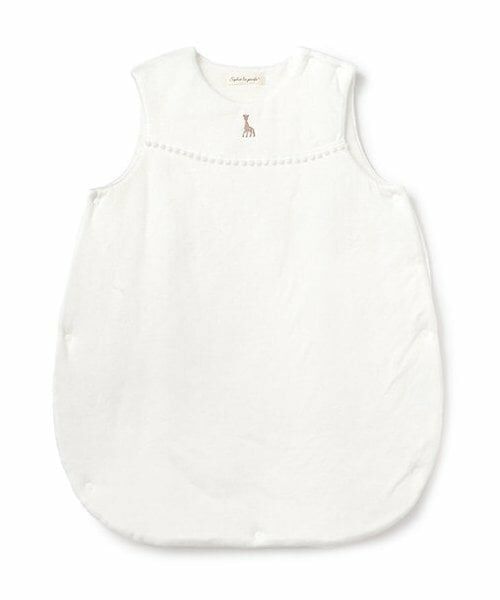 Sophie la girafe / キリンのソフィー ベビー・キッズウエア | ふんわりスリーパー（オフ ホワイト）