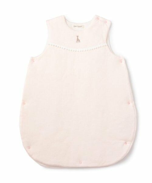 Sophie la girafe / キリンのソフィー ベビー・キッズウエア | ふんわりスリーパー（ライト ピンク）