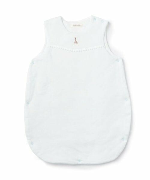 Sophie la girafe / キリンのソフィー ベビー・キッズウエア | ふんわりスリーパー（ライト ブルー）