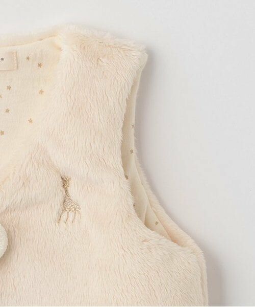 Sophie la girafe / キリンのソフィー ベビー・キッズウエア | マイクロファーベスト | 詳細3