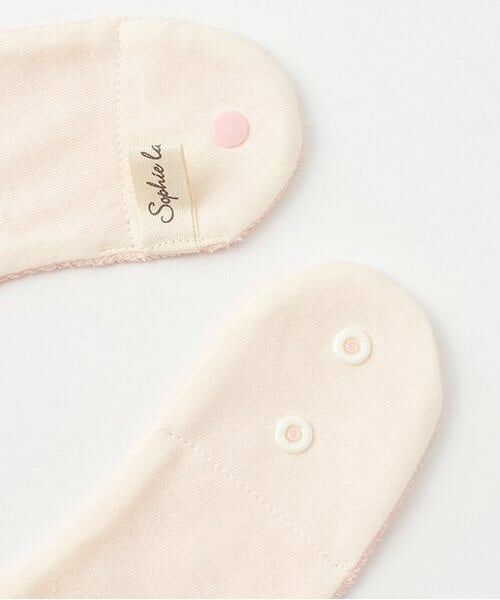 Sophie la girafe / キリンのソフィー スタイ・ビブ | ふわふわパイルリバーシブルスタイ | 詳細4