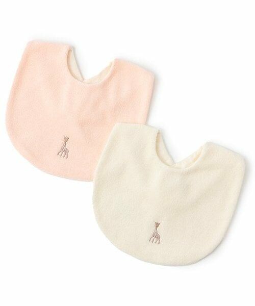 Sophie la girafe / キリンのソフィー スタイ・ビブ | ふわふわパイルリバーシブルスタイ | 詳細7