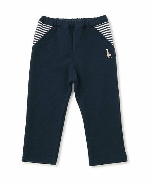 Sophie la girafe / キリンのソフィー その他パンツ | 裏毛パンツ（紺）