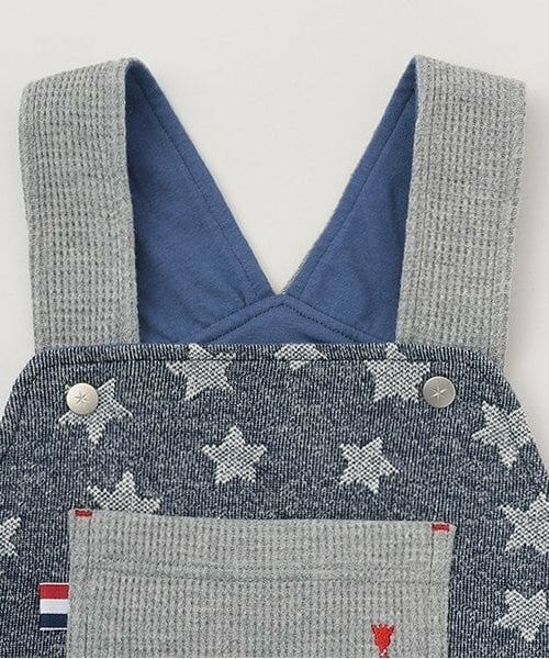 Sophie la girafe / キリンのソフィー サロペット・オールインワン | 星柄ジャカードサロペット | 詳細2