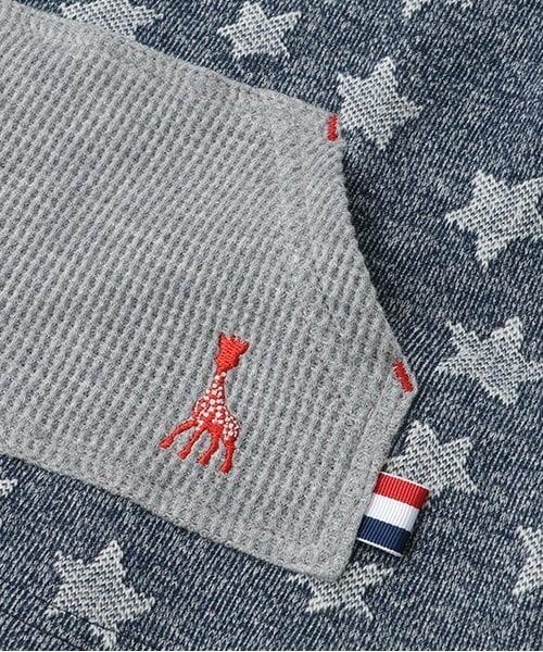 Sophie la girafe / キリンのソフィー スウェット | 星柄ジャカード長袖トレーナー | 詳細4