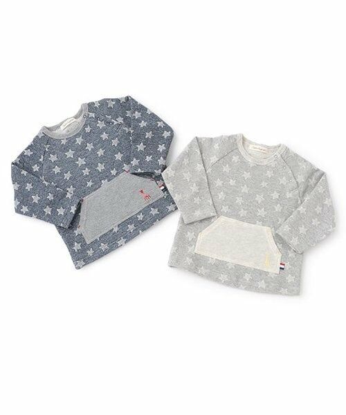 Sophie la girafe / キリンのソフィー スウェット | 星柄ジャカード長袖トレーナー | 詳細9