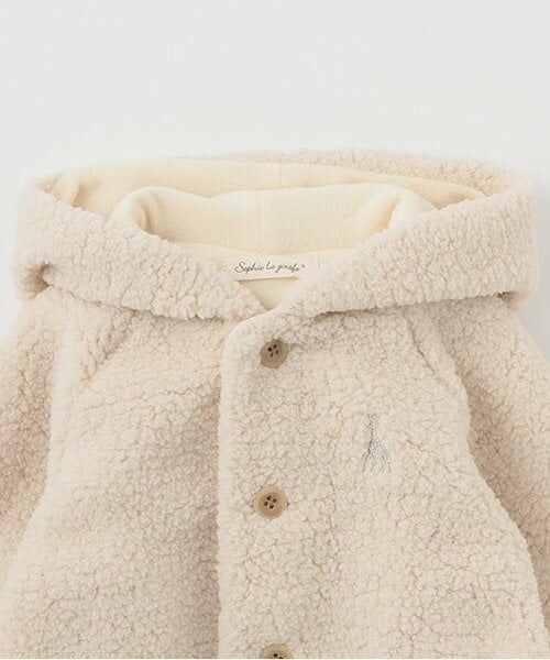 Sophie la girafe / キリンのソフィー その他アウター | ボアコート | 詳細2