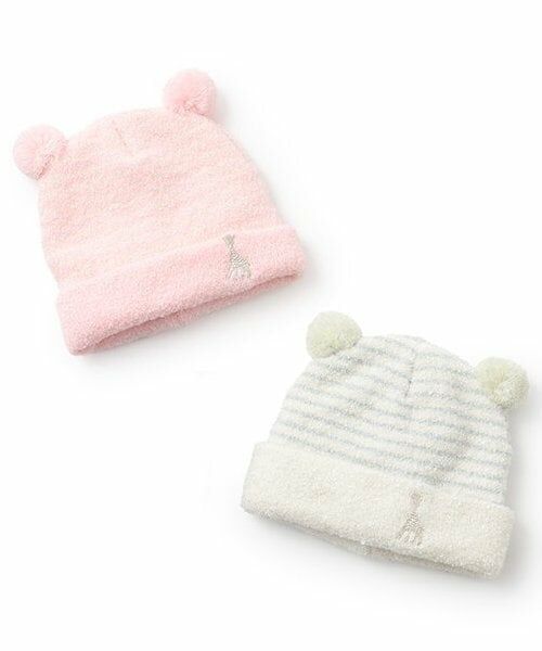 Sophie la girafe / キリンのソフィー ニットキャップ | マシュマロボンボンキャップ | 詳細4