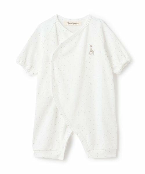 Sophie la girafe / キリンのソフィー ロンパース | スターダストNEWBORNウェア（オフ ホワイト）