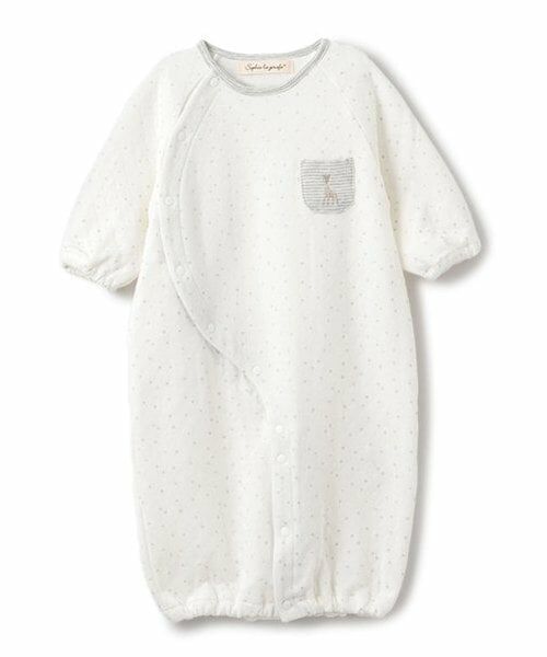 Sophie la girafe / キリンのソフィー ロンパース | スターダストキルト2WAYオール（オフ ホワイト）