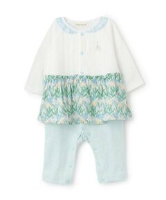 Sophie la girafe / キリンのソフィー ロンパース | 花柄カバーオール