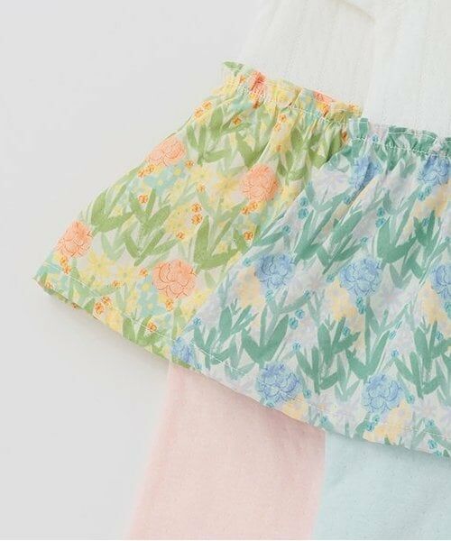 Sophie la girafe / キリンのソフィー ロンパース | 花柄カバーオール | 詳細4