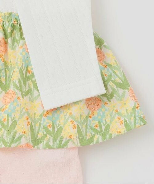 Sophie la girafe / キリンのソフィー ロンパース | 花柄カバーオール | 詳細5