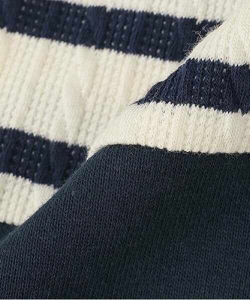 Sophie la girafe / キリンのソフィー ロンパース | ジャカードボーダーセーラーカバーオール | 詳細8